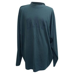 Yeezy x Gap Dove Long-Sleeved T-shirt in Green Cotton
